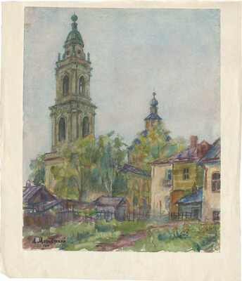 Могилевский Александр Павлович. Храм Девяти мучеников Кизических в Большом Девятинском переулке